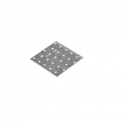 Destička perforovaná100x100, ZN